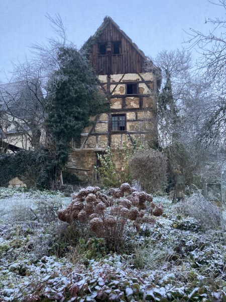 Östlicher Giebel der Scheune des Weißen Schwanen von 1655